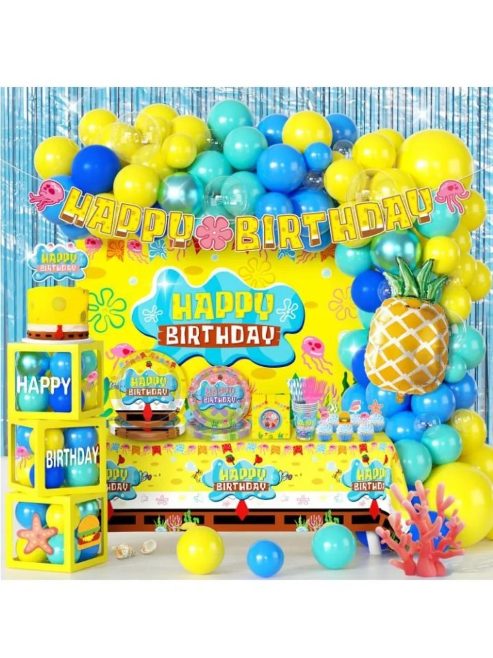 SpongeBob party decorations